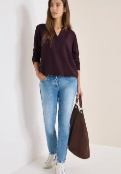 Blouse en couleur unie
