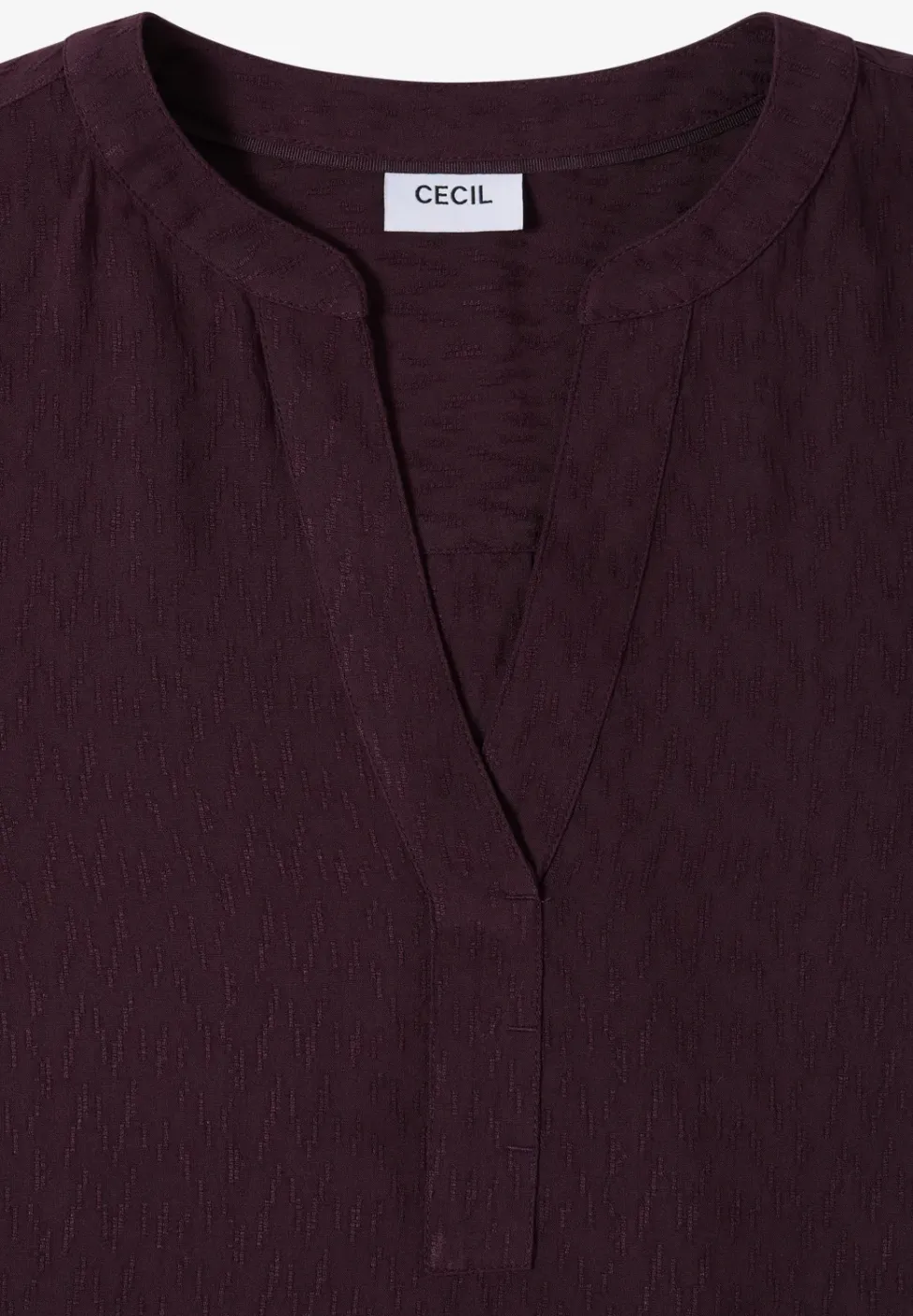 Blouse en couleur unie