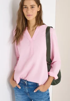 Blouse en couleur unie