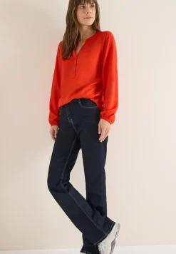 Blouse en couleur unie
