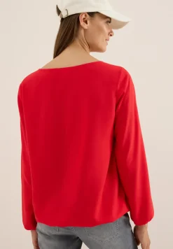 Blouse en couleur unie