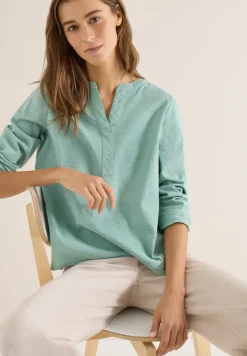 Blouse en couleur unie
