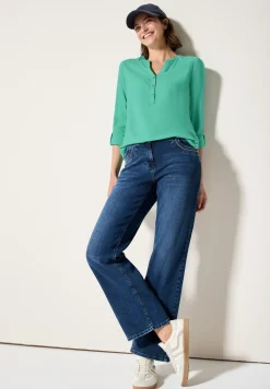 Blouse en couleur unie