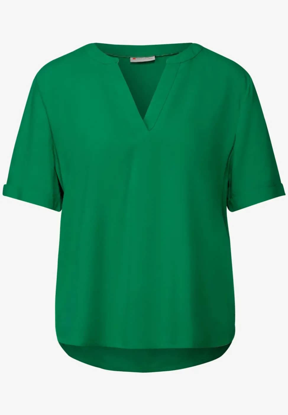 Blouse en couleur unie