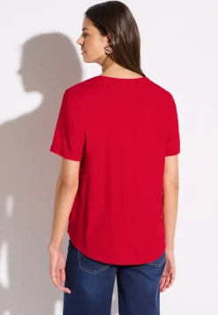 Blouse en couleur unie