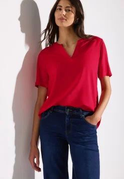 Blouse en couleur unie