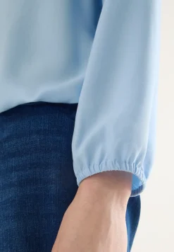 Blouse en couleur unie