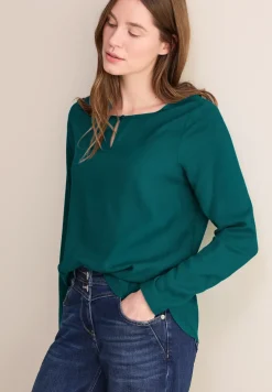 Blouse en couleur unie