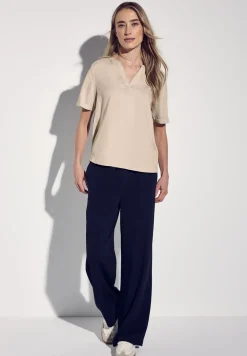 Blouse en couleur unie