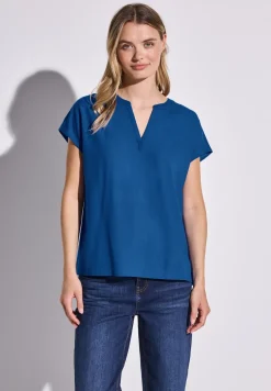 Blouse en couleur unie