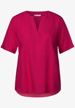 Blouse en couleur unie