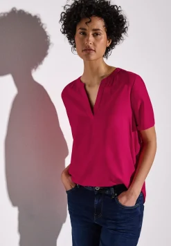Blouse en couleur unie