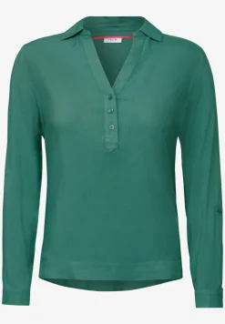 Blouse en couleur unie