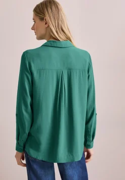 Blouse en couleur unie