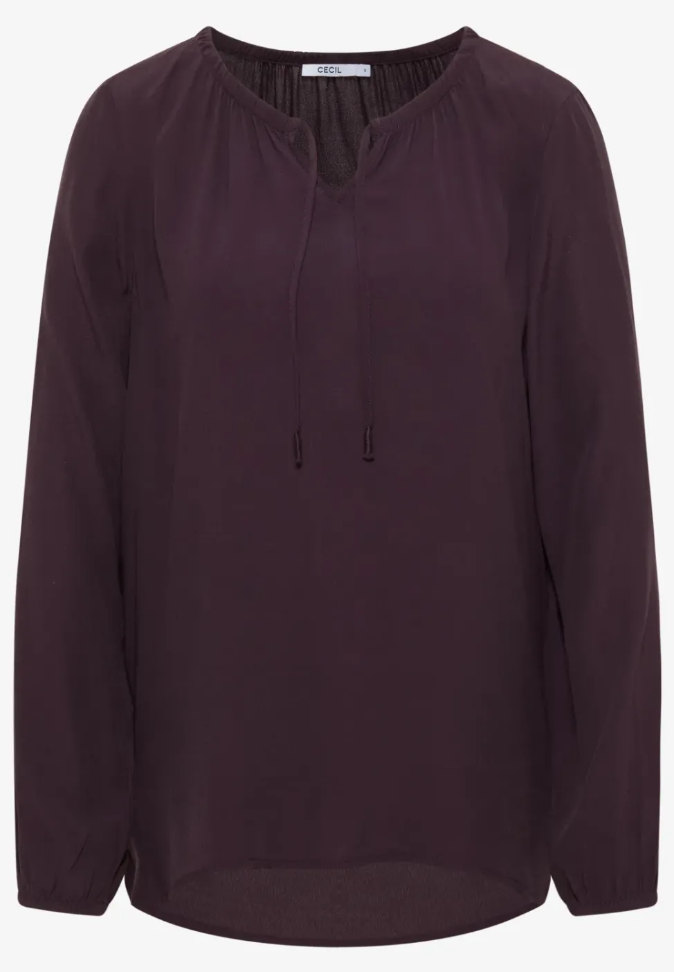 Blouse en crêpe