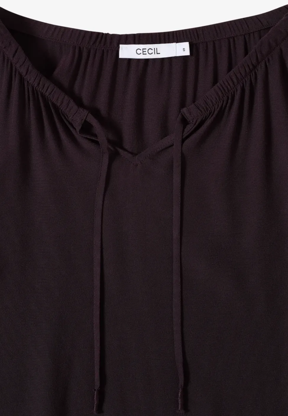 Blouse en crêpe