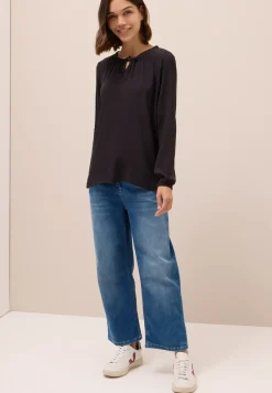 Blouse en crêpe