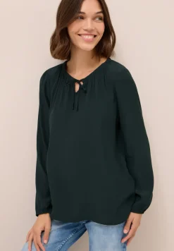 Blouse en crêpe