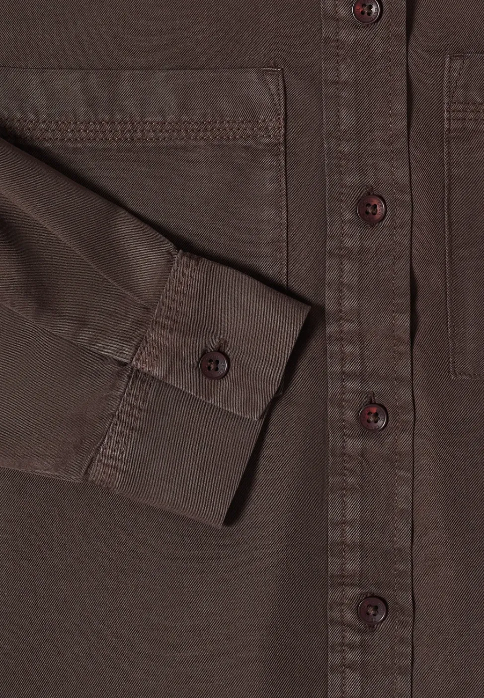 Blouse en denim coloré