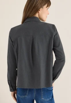 Blouse en flanelle avec rivets