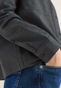 Blouse en flanelle avec rivets