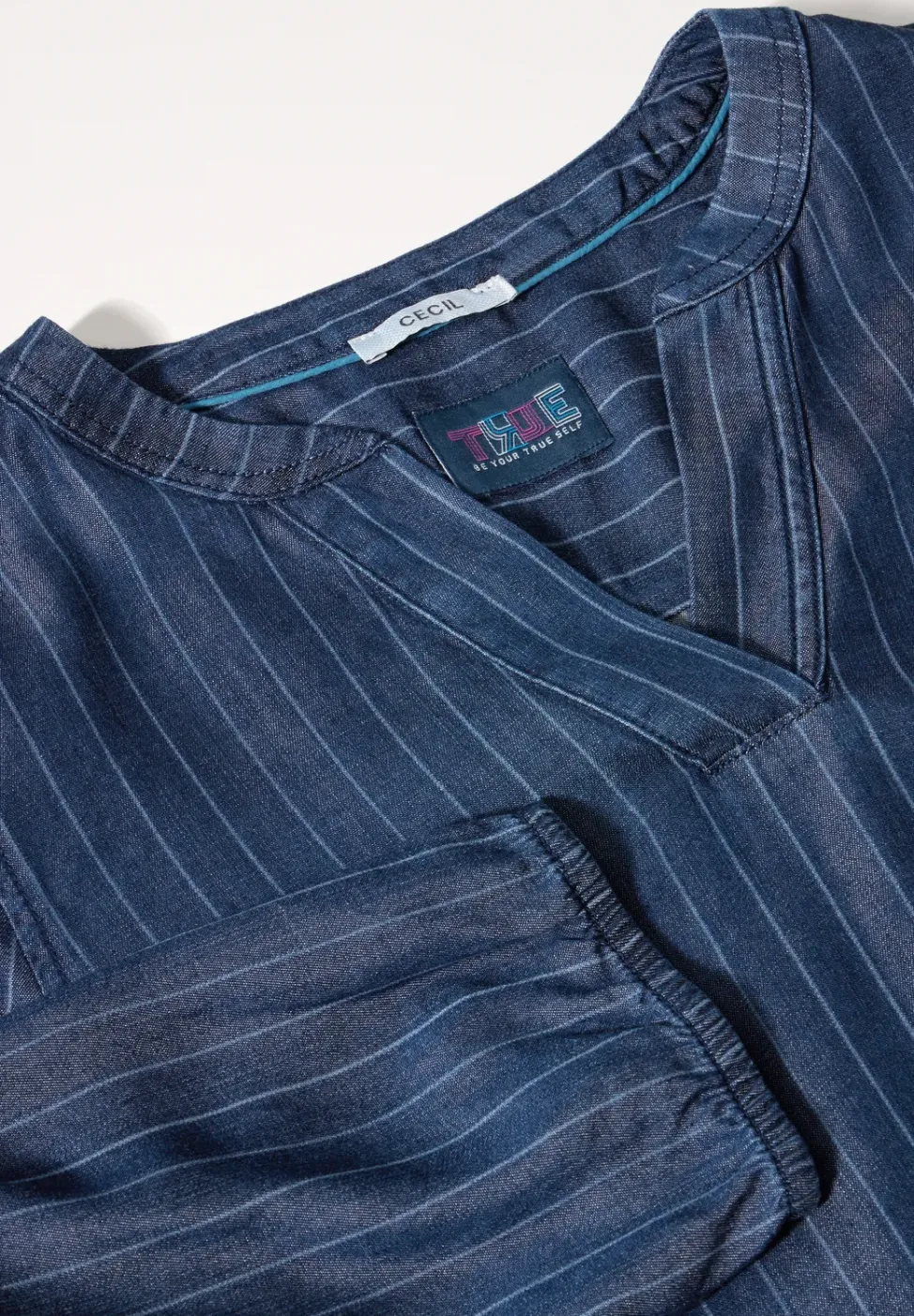 Blouse en jean Lyocell