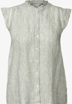 Blouse en lin sans manches