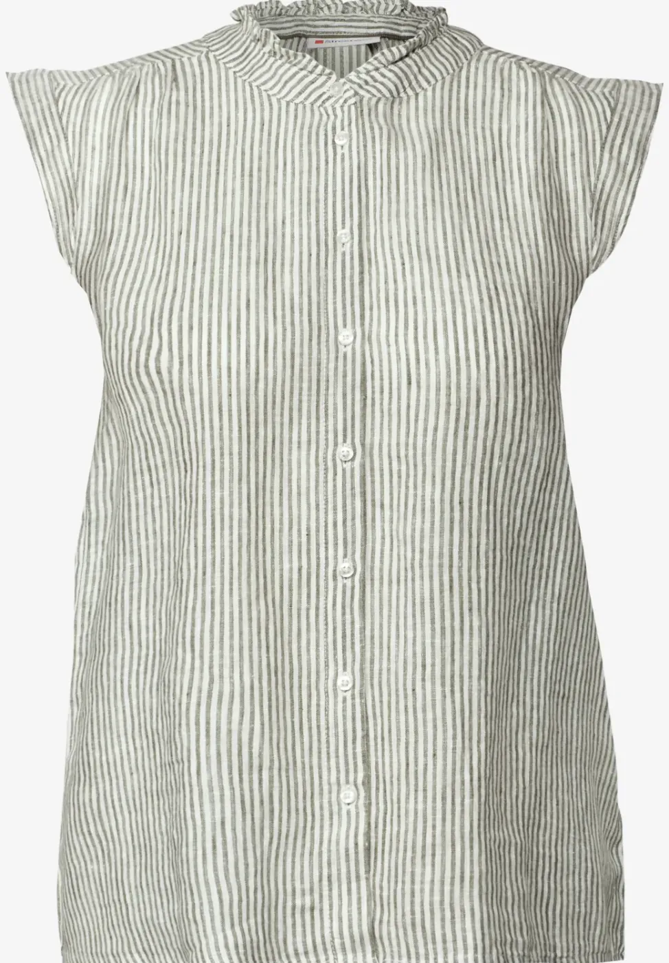 Blouse en lin sans manches