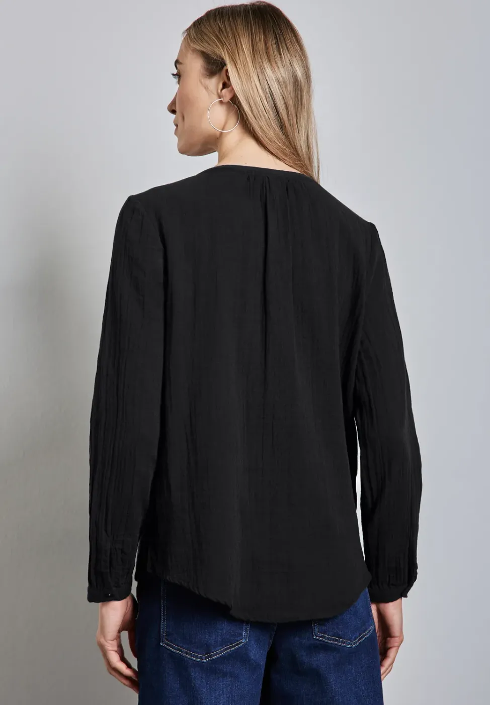 Blouse en mousseline