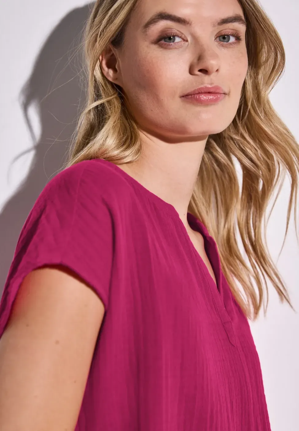 Blouse en mousseline
