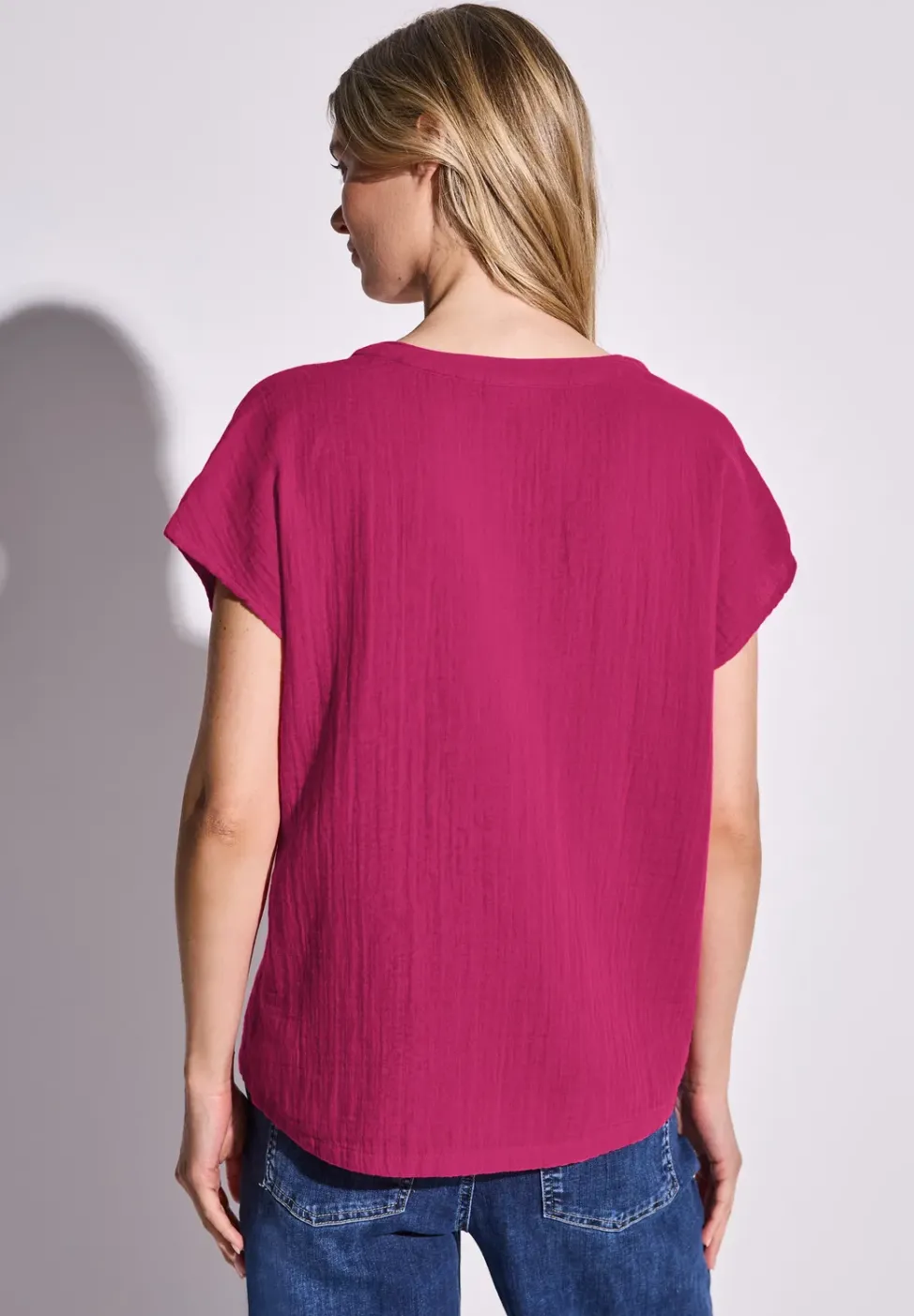 Blouse en mousseline