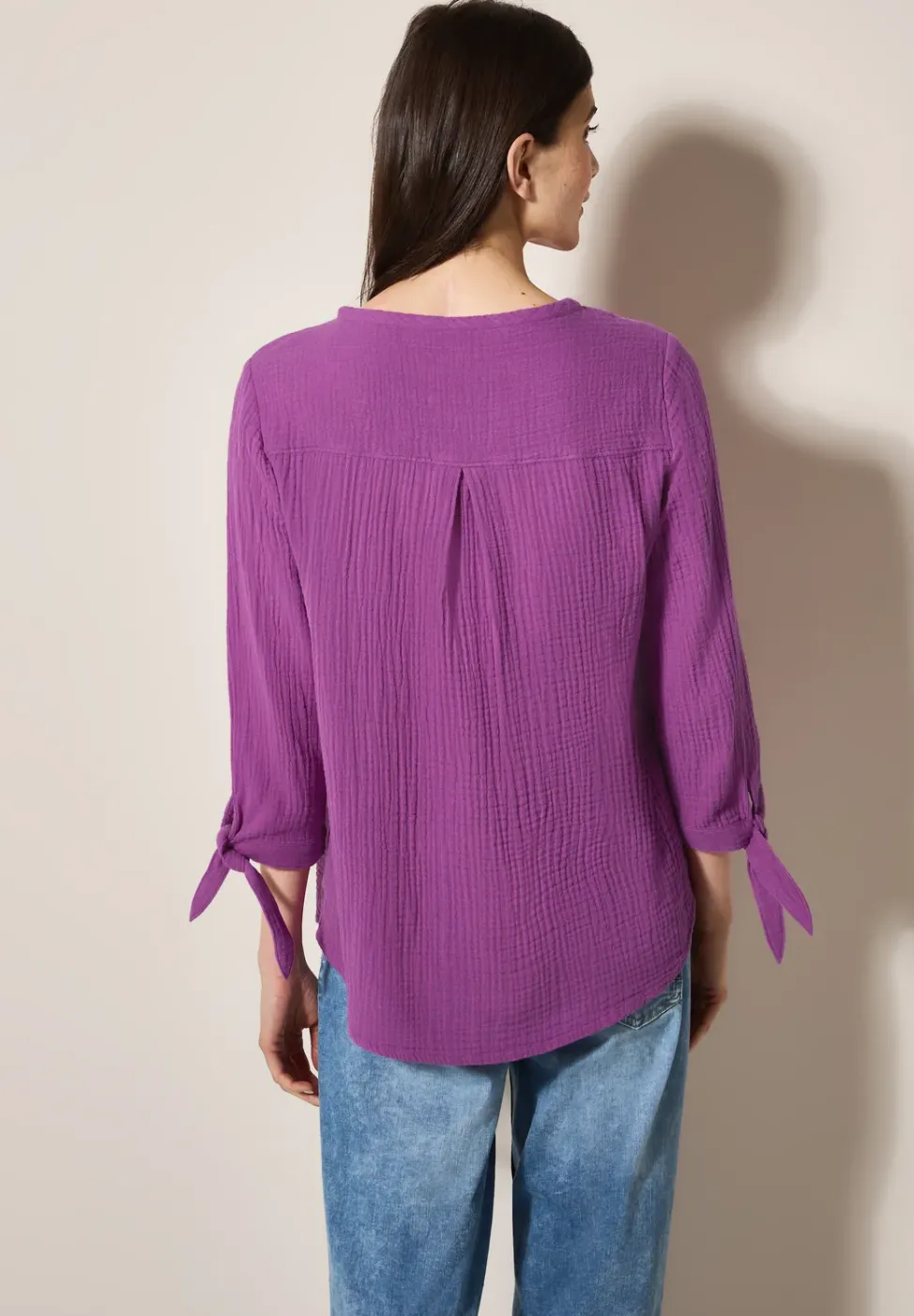 Blouse en mousseline