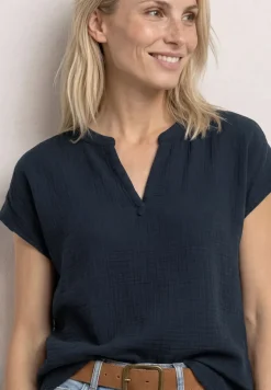 Blouse en mousseline