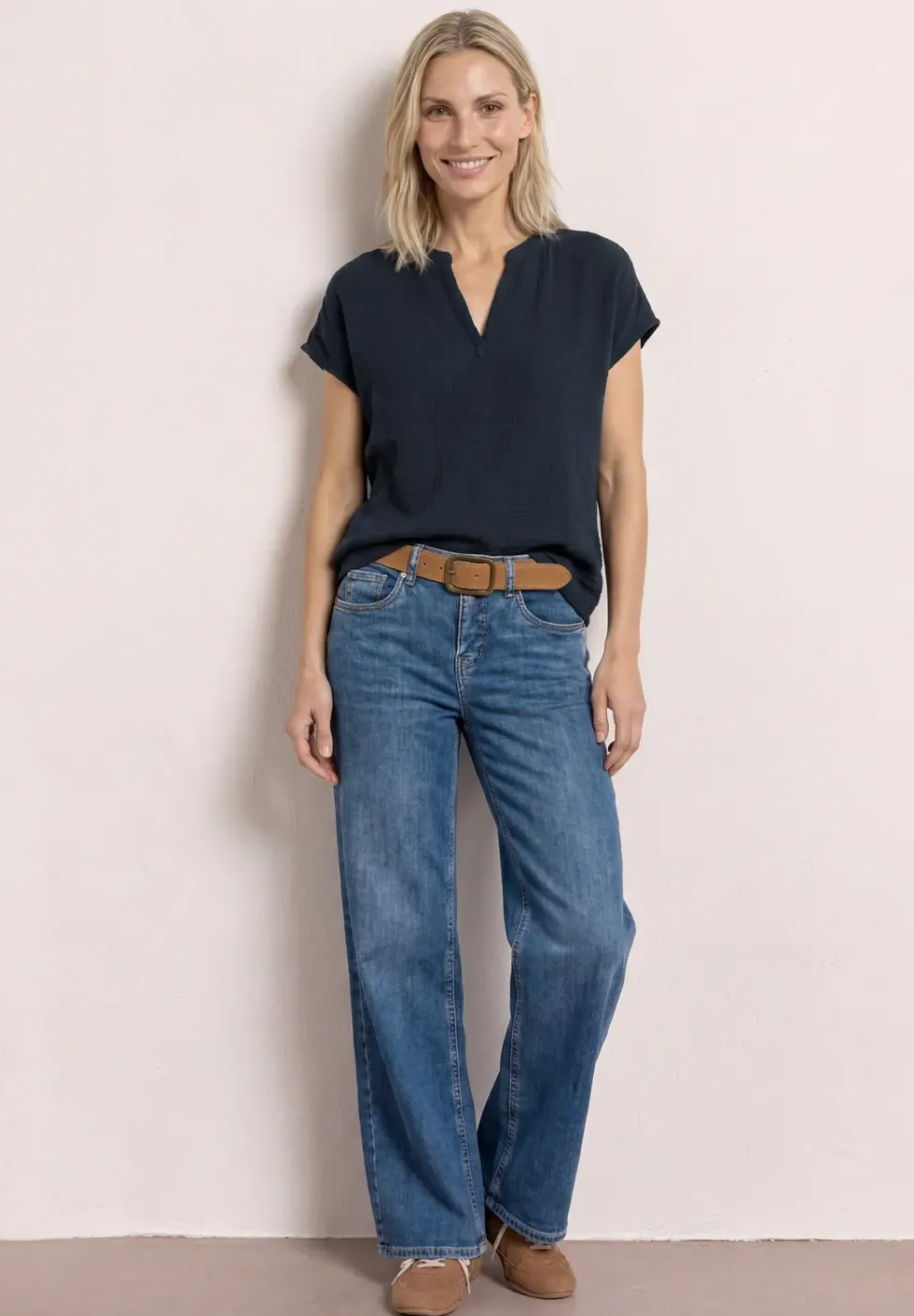 Blouse en mousseline