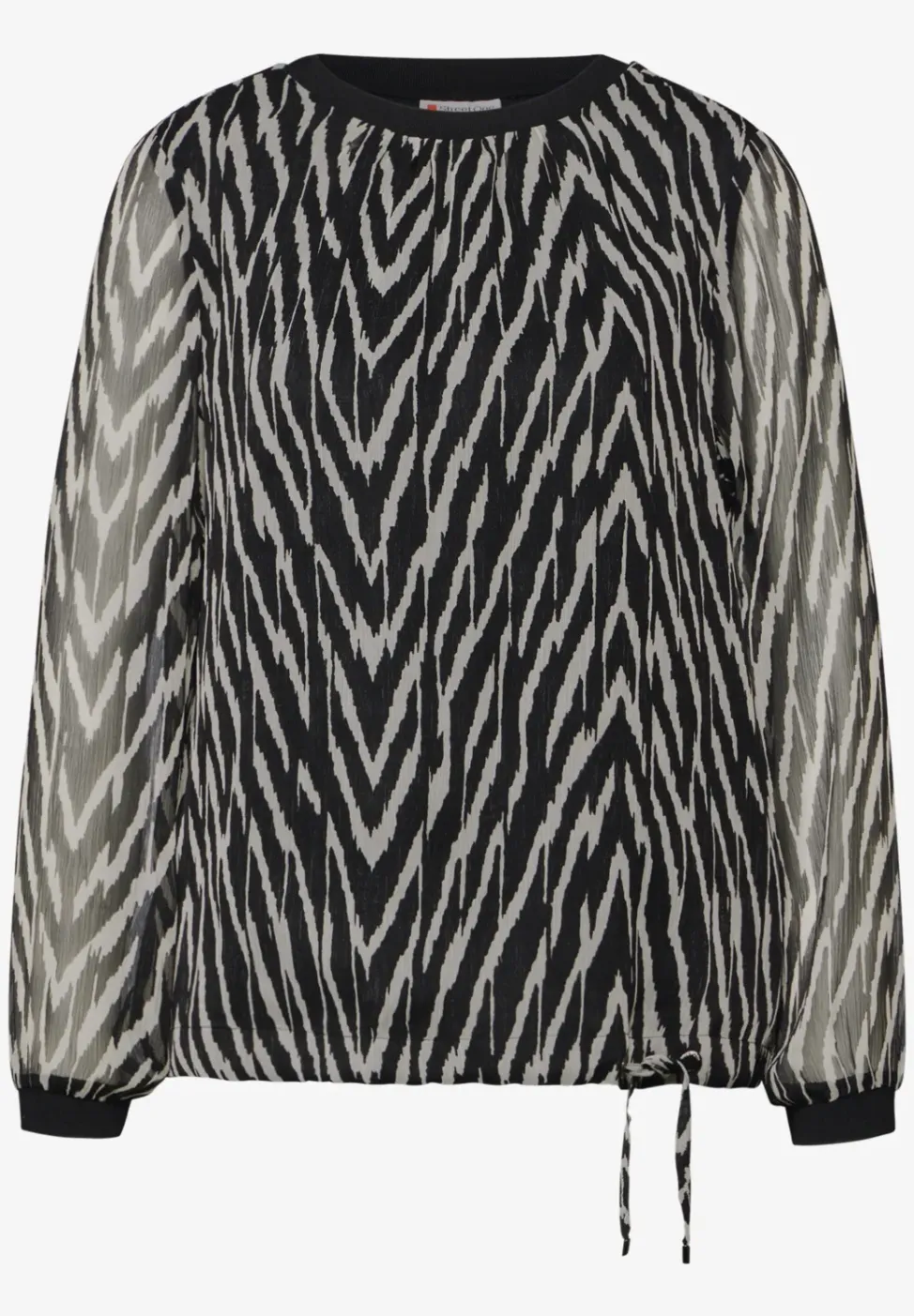 Blouse en mousseline de soie