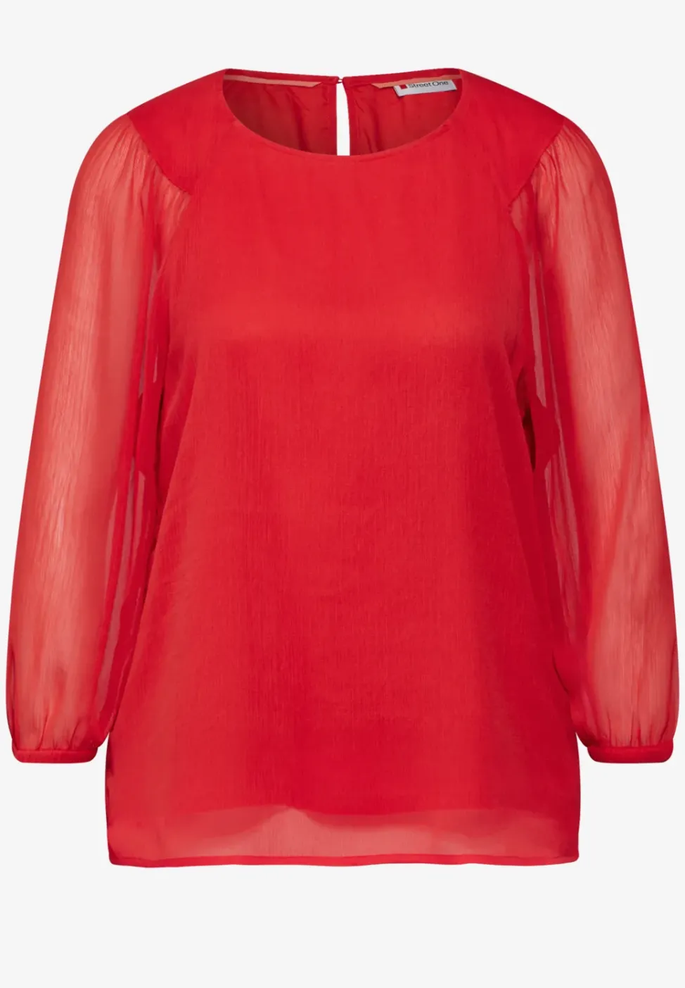 Blouse en mousseline de soie