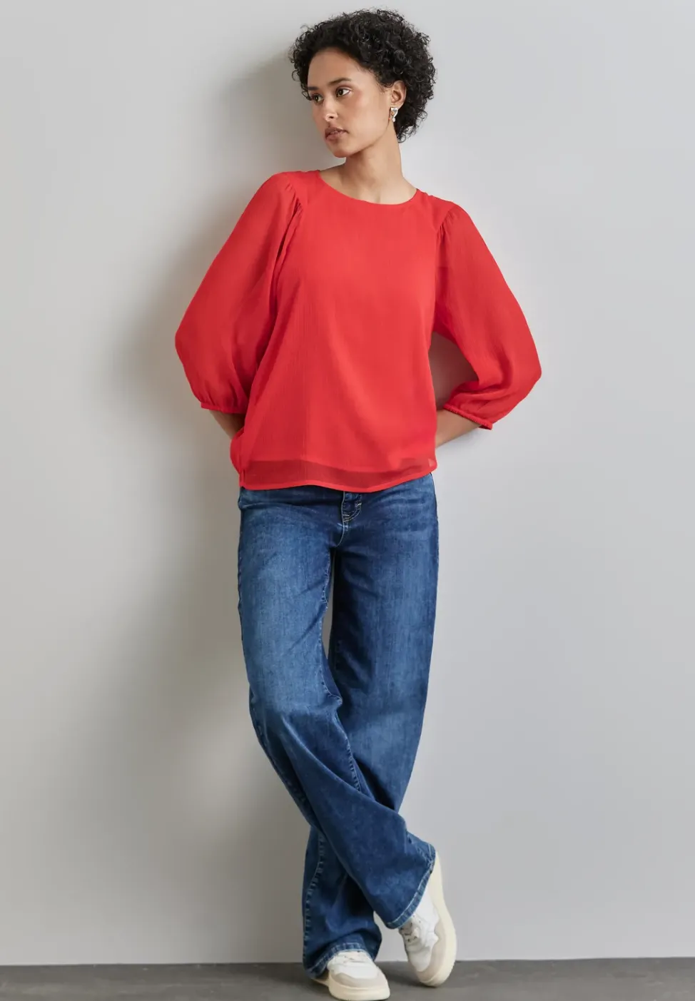 Blouse en mousseline de soie