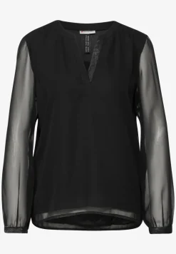 Blouse en mousseline de soie