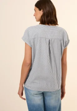 Blouse en seersucker