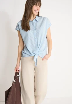 Blouse en seersucker