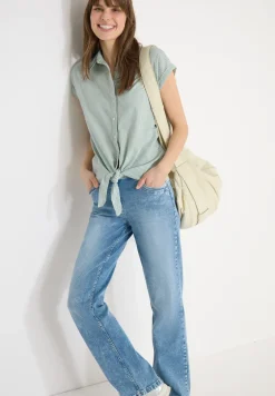 Blouse en seersucker