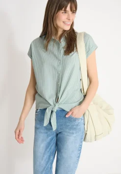 Blouse en seersucker