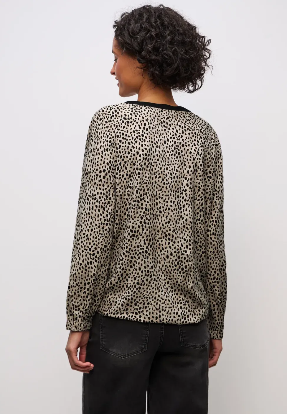 Blouse Leo Split Neck