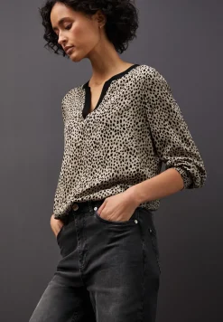 Blouse Leo Split Neck