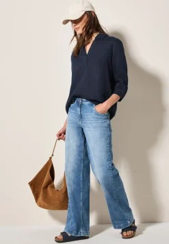Blouse longue en lin