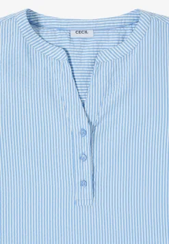 Blouse rayée en seersucker