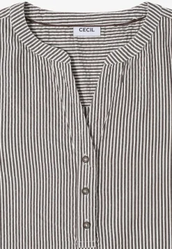 Blouse rayée en seersucker