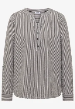 Blouse rayée en seersucker