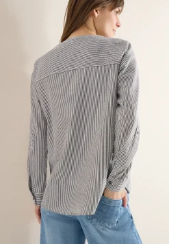 Blouse rayée en seersucker