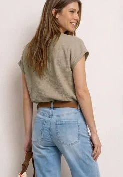 Blouse en mousseline